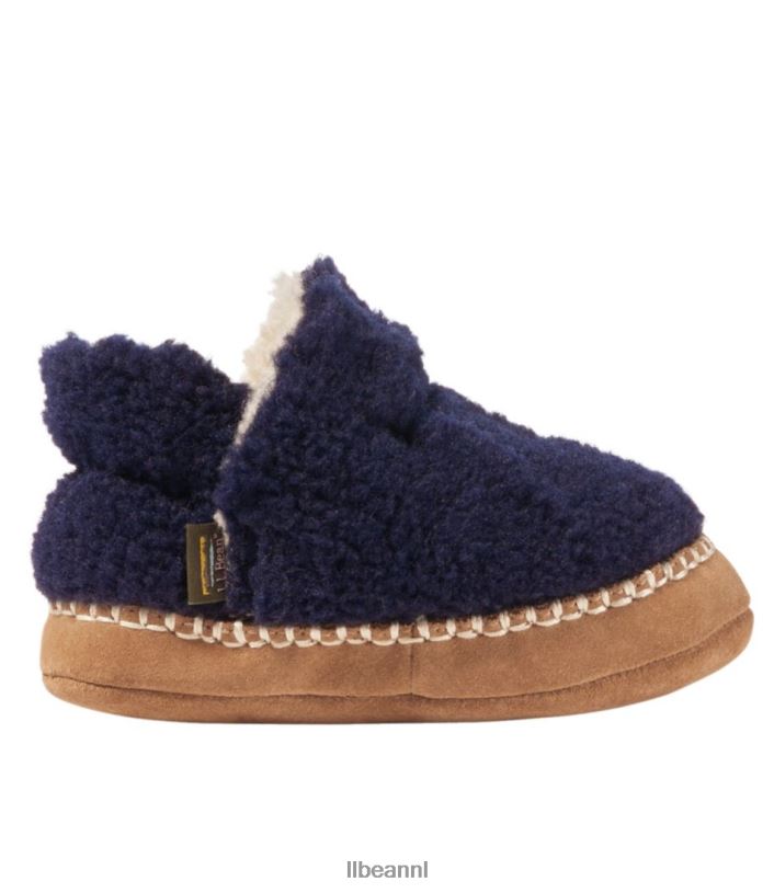 L.L.Bean kinderen gezellige pantoffels heldere marine schoenen VT0643805