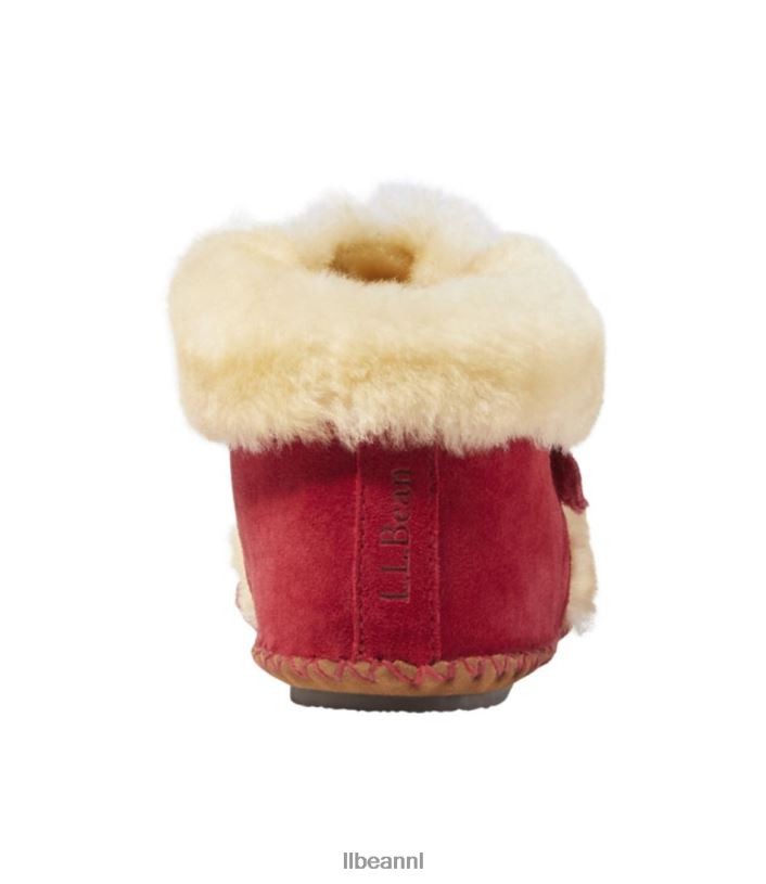 L.L.Bean kinderen slechte, goede pantoffels voor peuters nautisch rood schoenen VT0645215