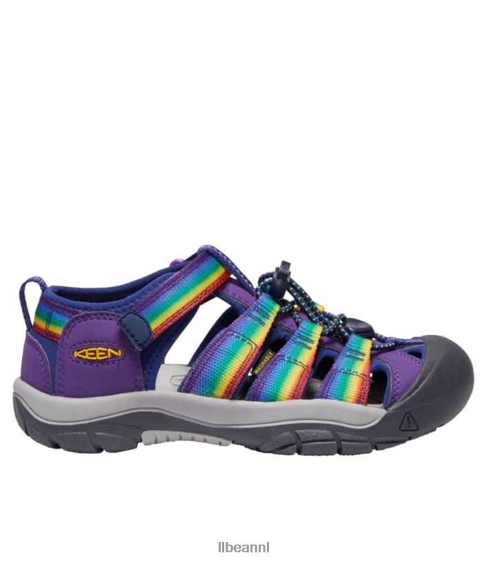 L.L.Bean kinderen scherpe newport h2 sandalen multi/tillandsia paars schoenen VT0641084