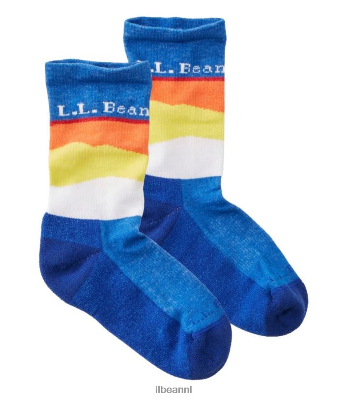 L.L.Bean kinderen camping sokken diepe saffier schoenen VT064778