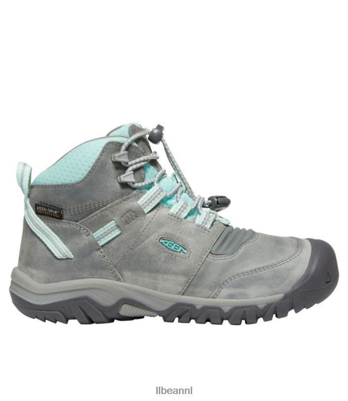 L.L.Bean kinderen waterdichte scherpe ridge flex-wandelaars grijs/blauwe tint schoenen VT0643838