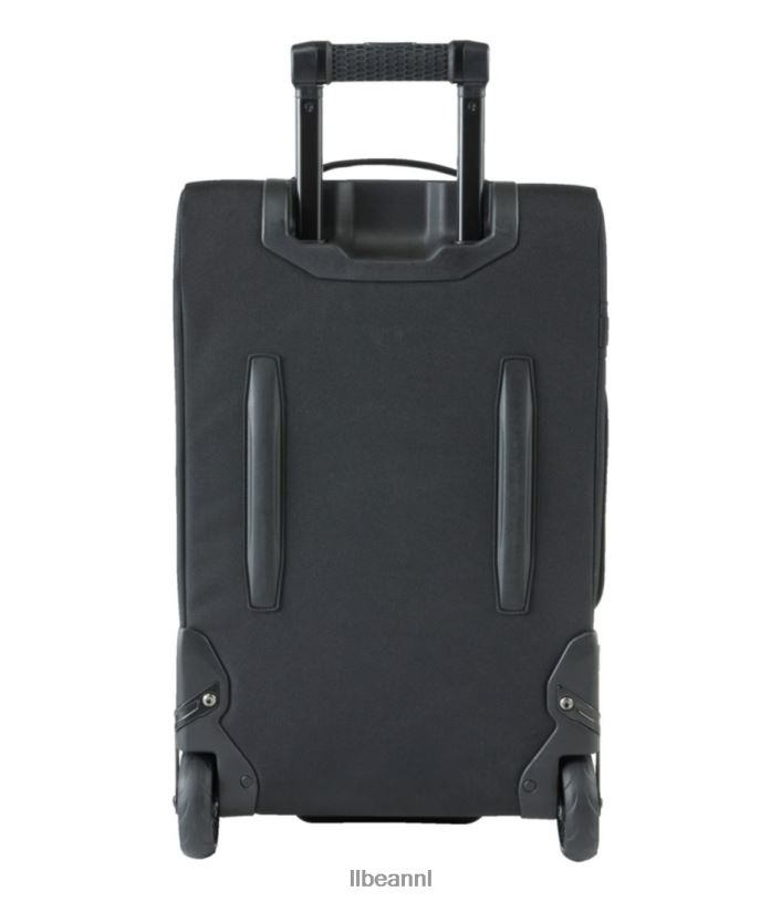 L.L.Bean unisex continentale uitbreidbare rollende pullman zwart accessoires VT0644291
