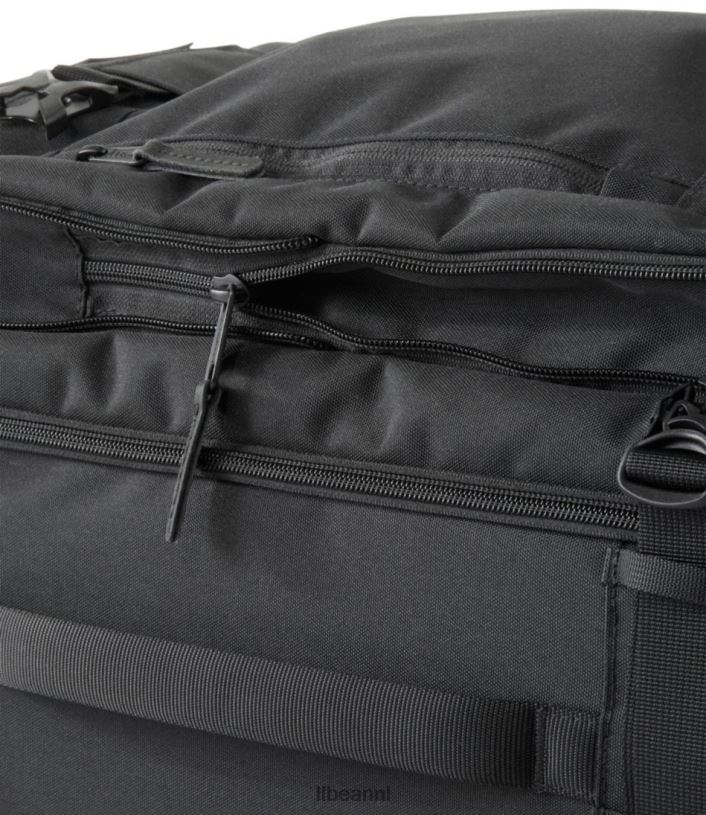 L.L.Bean unisex continentale uitbreidbare rollende pullman zwart accessoires VT0644291