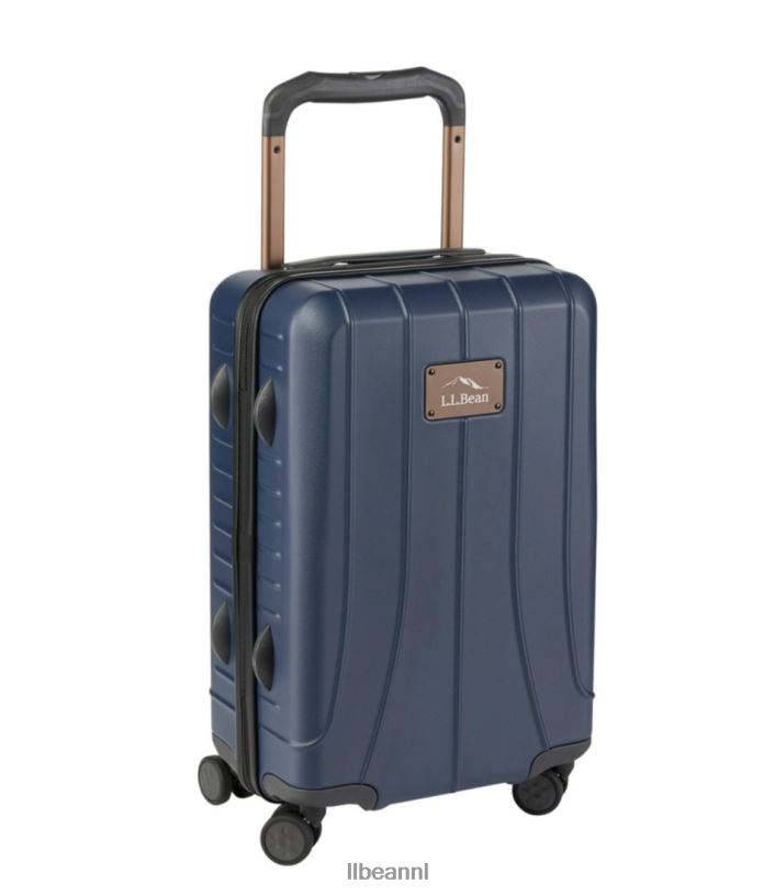L.L.Bean unisex hardside spinner22'' nautische marine accessoires VT0642356