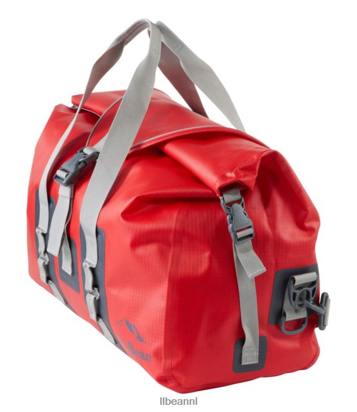 L.L.Bean unisex Adventure Pro waterdichte reistas kreeft rood accessoires VT0644096