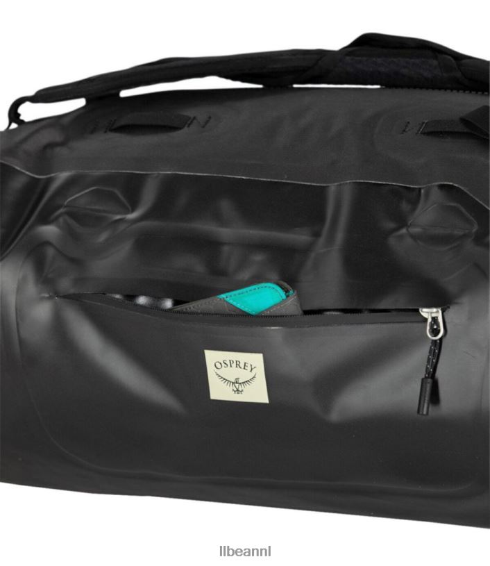L.L.Bean unisex Osprey mysterieuze waterdichte reistas mamba zwart accessoires VT0642440