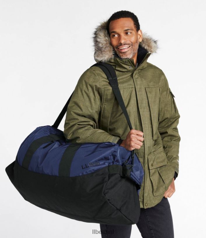 L.L.Bean unisex avontuurlijke reistas koolstof marine accessoires VT0645410