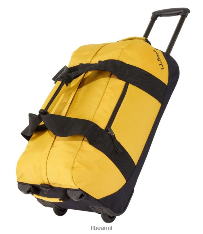 L.L.Bean unisex avontuurlijke rollende plunjezak saffraan accessoires VT0644216