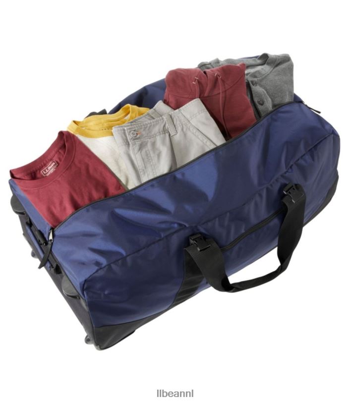 L.L.Bean unisex avontuurlijke rollende plunjezak zwart accessoires VT0647090