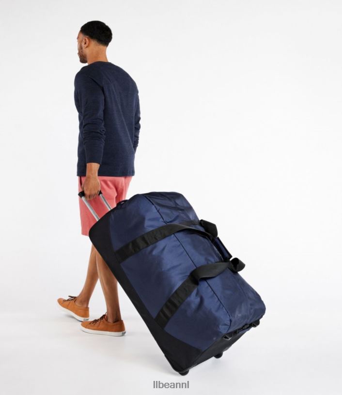 L.L.Bean unisex avontuurlijke rollende plunjezak zwart accessoires VT0647090