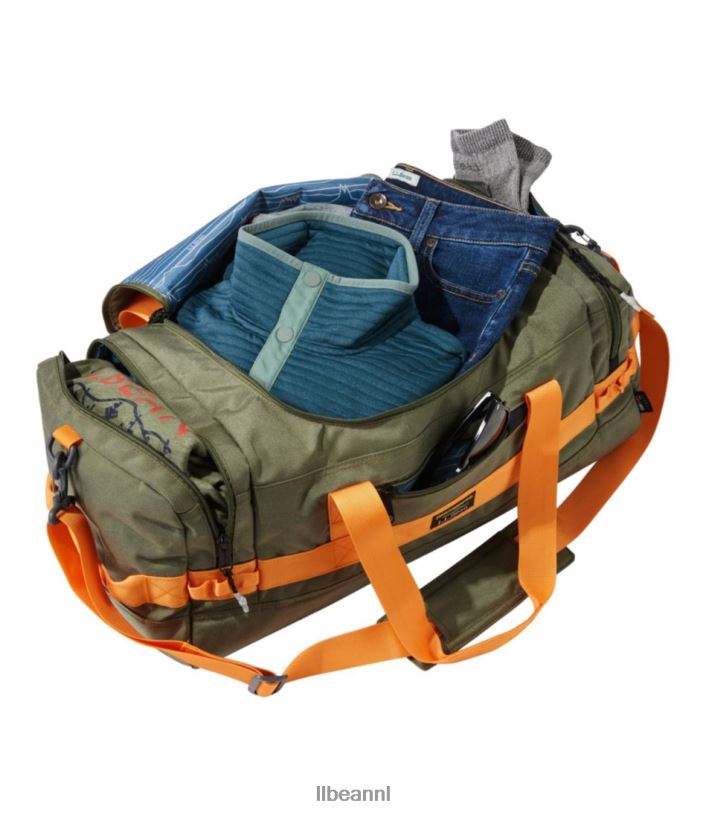 L.L.Bean unisex berg klassieke cordura reistas antiek goud/marine accessoires VT0644255