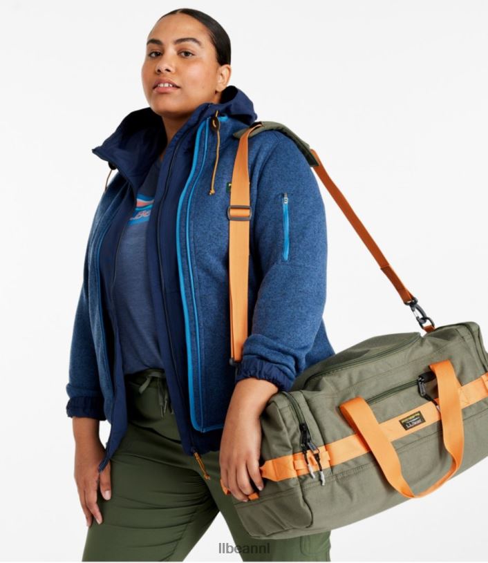 L.L.Bean unisex berg klassieke cordura reistas antiek goud/marine accessoires VT0644255