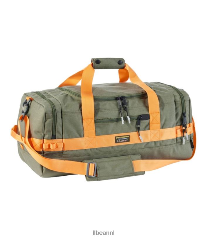 L.L.Bean unisex berg klassieke cordura reistas diep olijf/nectarine accessoires VT0646769