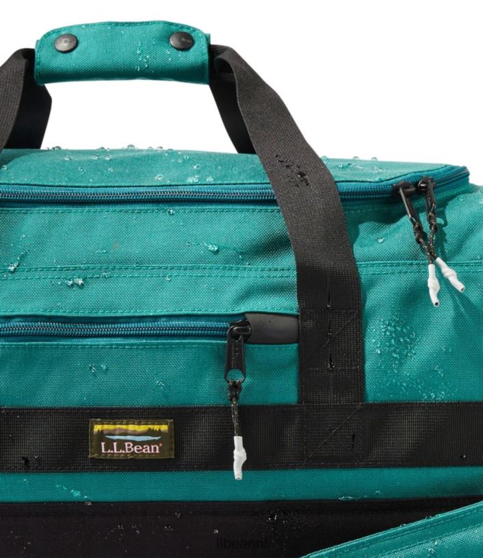 L.L.Bean unisex berg klassieke cordura reistas zwart/warm blauwgroen accessoires VT0646238