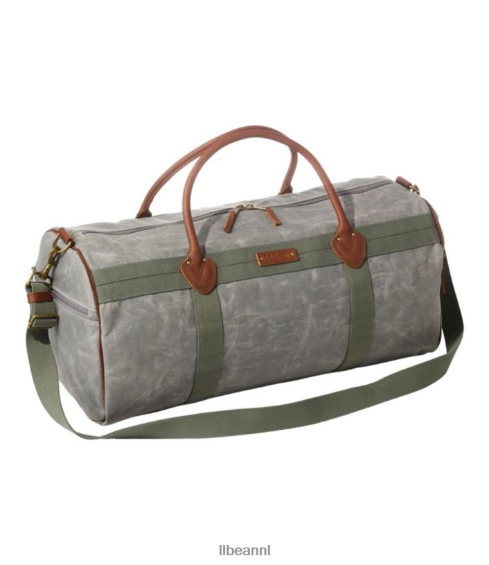L.L.Bean unisex reistas van gewaxt canvas veldspaat accessoires VT0644264