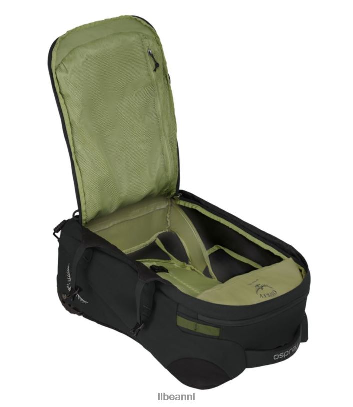 L.L.Bean unisex visarend farpoint reispakket op wielen zwart accessoires VT0642449