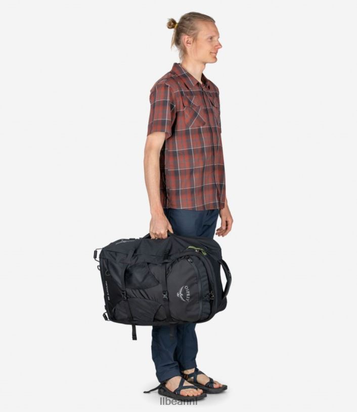 L.L.Bean unisex visarend farpoint reispakket op wielen zwart accessoires VT0642449