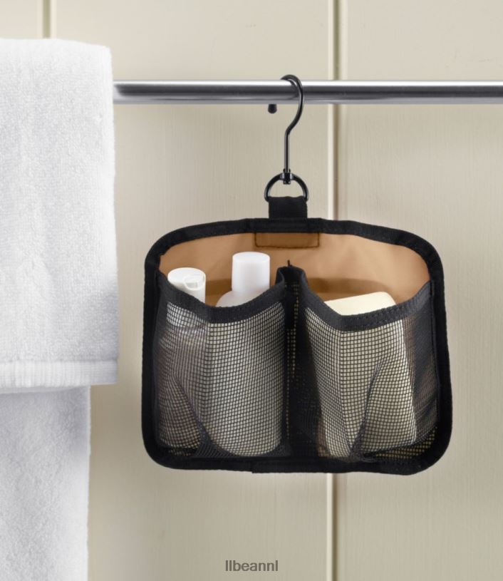 L.L.Bean unisex Persoonlijke organizer-toilettas van gewaxt canvas veldspaat accessoires VT0644276