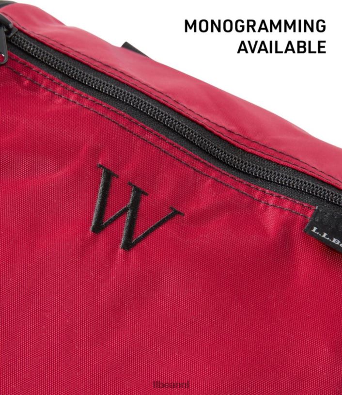 L.L.Bean unisex persoonlijke organizer toilettas rode buffelplaid accessoires VT0645407