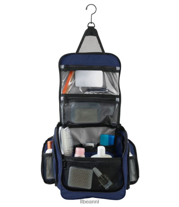 L.L.Bean unisex persoonlijke organizer toilettas rode buffelplaid accessoires VT0646745