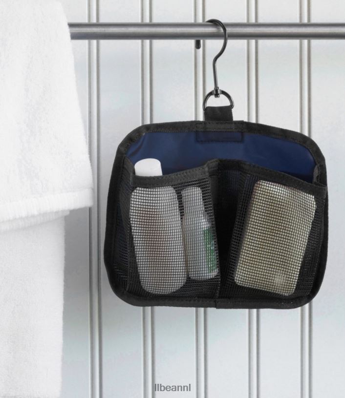 L.L.Bean unisex persoonlijke organizer toilettas rode buffelplaid accessoires VT0646745