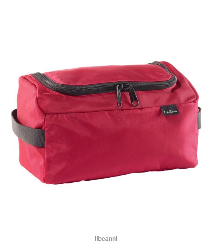 L.L.Bean unisex persoonlijke organizer toilettas rood accessoires VT0644207
