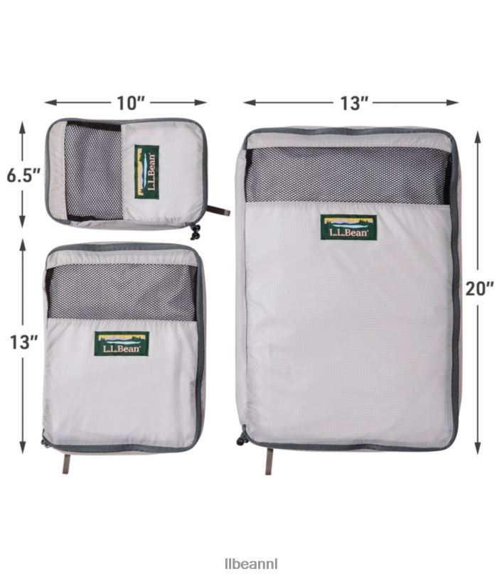 L.L.Bean unisex verpakkingskubus set koolstof marine accessoires VT0644234