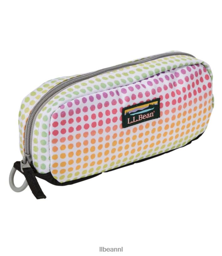 L.L.Bean unisex etui afdrukken regenboog stippen accessoires VT0645413