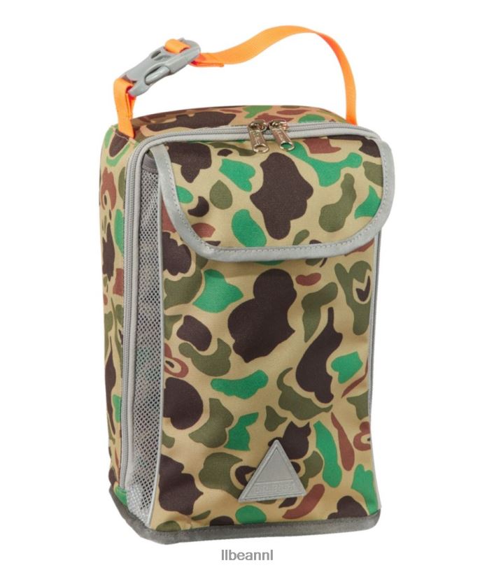 L.L.Bean unisex Explorer lunchbox print donkere loden camouflage accessoires VT0645473