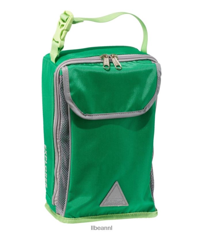 L.L.Bean unisex ontdekkingsreiziger lunchbox kellygroen/helder citroen accessoires VT0642410