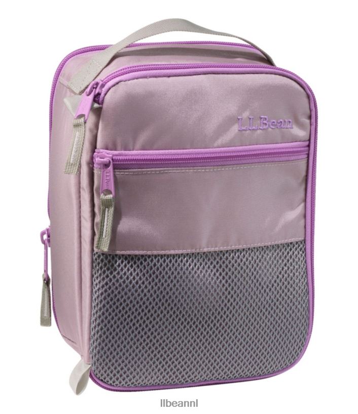 L.L.Bean unisex uitbreidbare lunchbox vintage lavendel accessoires VT0645464