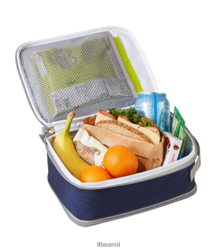 L.L.Bean unisex uitbreidbare lunchbox vintage lavendel accessoires VT0645464