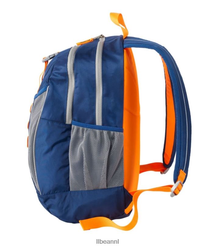 L.L.Bean unisex Explorer-rugzak kleurblok koolstof marine/asfalt accessoires VT0642398
