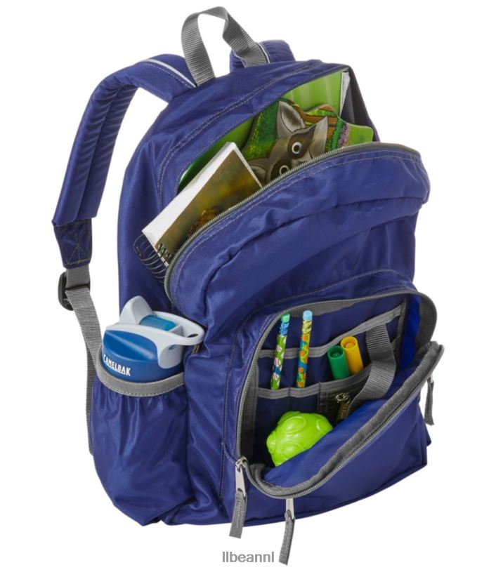 L.L.Bean unisex junior origineel boekenpakket helder neonroze accessoires VT0644249