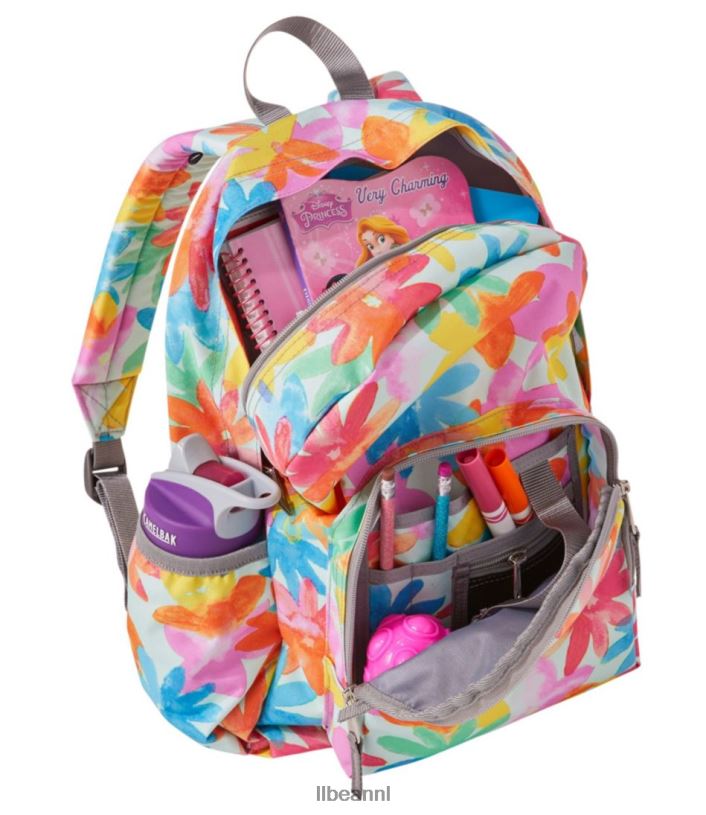 L.L.Bean unisex junior origineel boekenpakket koolstof marine haai accessoires VT0647240