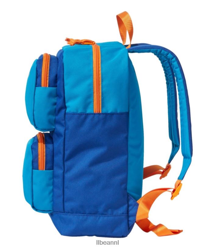 L.L.Bean unisex trailfinder-rugzak robijnkoraal/helder marineblauw accessoires VT0644267