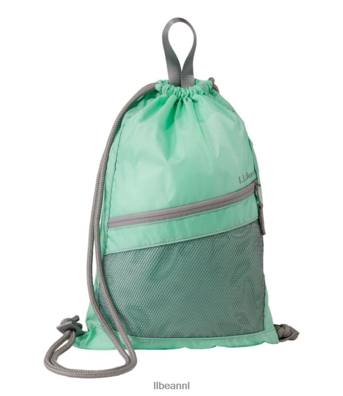 L.L.Bean unisex trekkoord cinch-pakket Frisse munt accessoires VT0646235