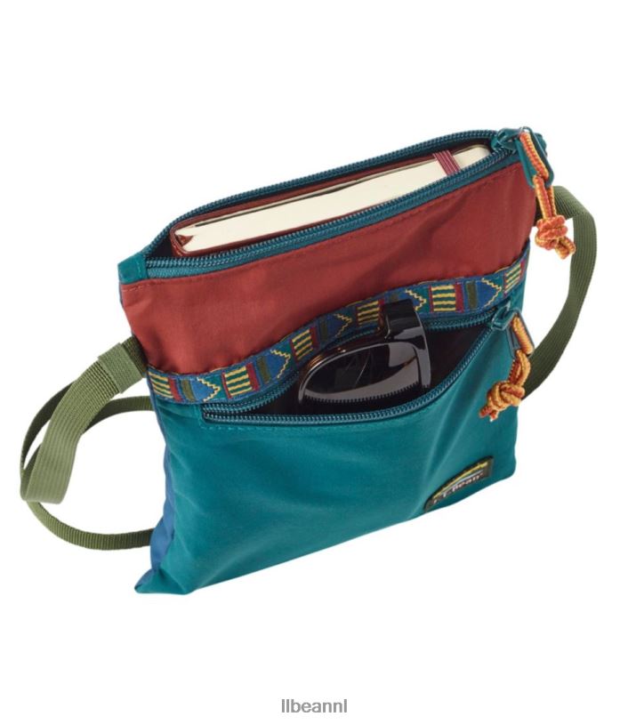 L.L.Bean unisex berg klassieke crossbodytas multi sparren/Toscaanse olijf accessoires VT0642332