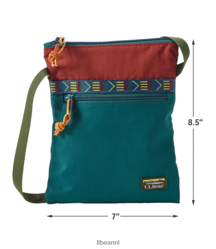 L.L.Bean unisex berg klassieke crossbodytas multi sparren/Toscaanse olijf accessoires VT0642332