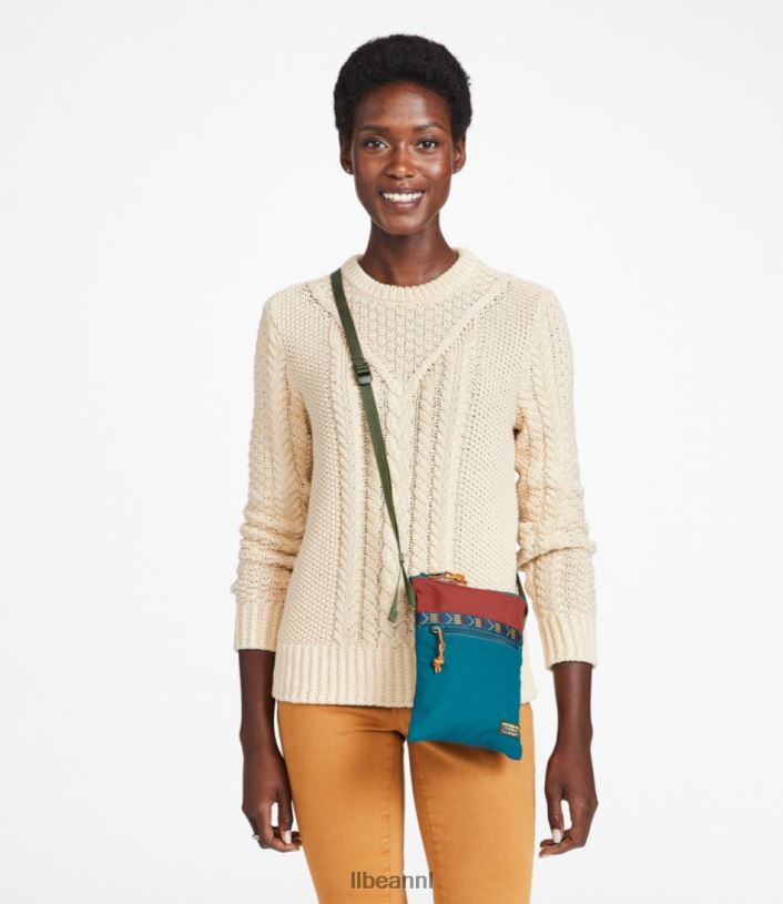 L.L.Bean unisex berg klassieke crossbodytas multi sparren/Toscaanse olijf accessoires VT0642332