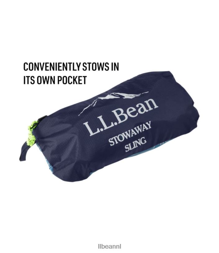 L.L.Bean unisex verstekeling sling pack diepe loden accessoires VT0646124