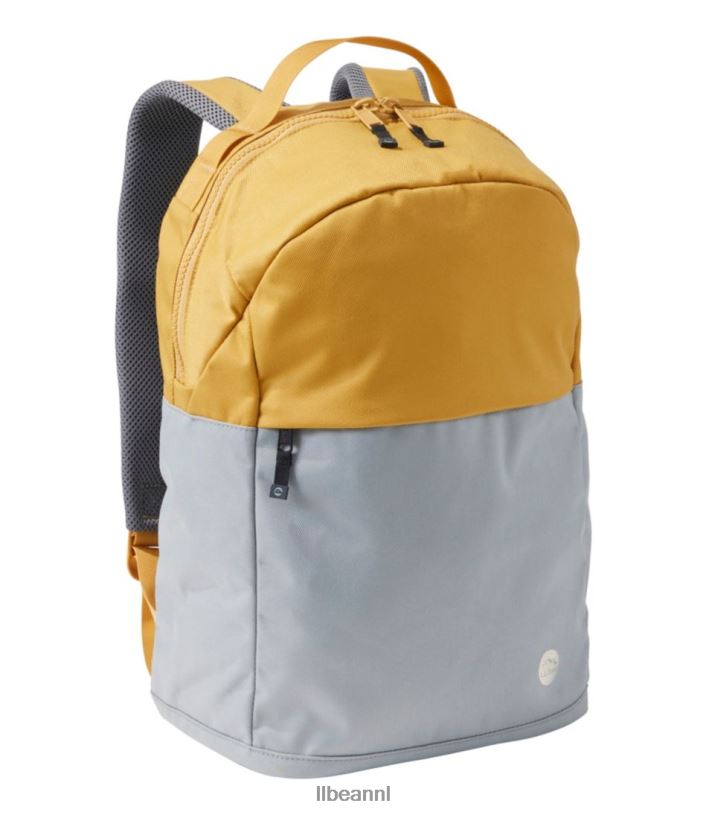 L.L.Bean unisex athleisure-rugzak warme goud/grijze kiezelsteen accessoires VT0646778