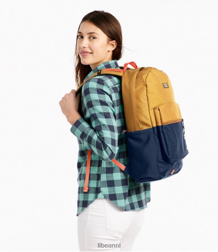 L.L.Bean unisex berg klassiek cordurapakket roestvrij staal/blauwe waas accessoires VT0642359