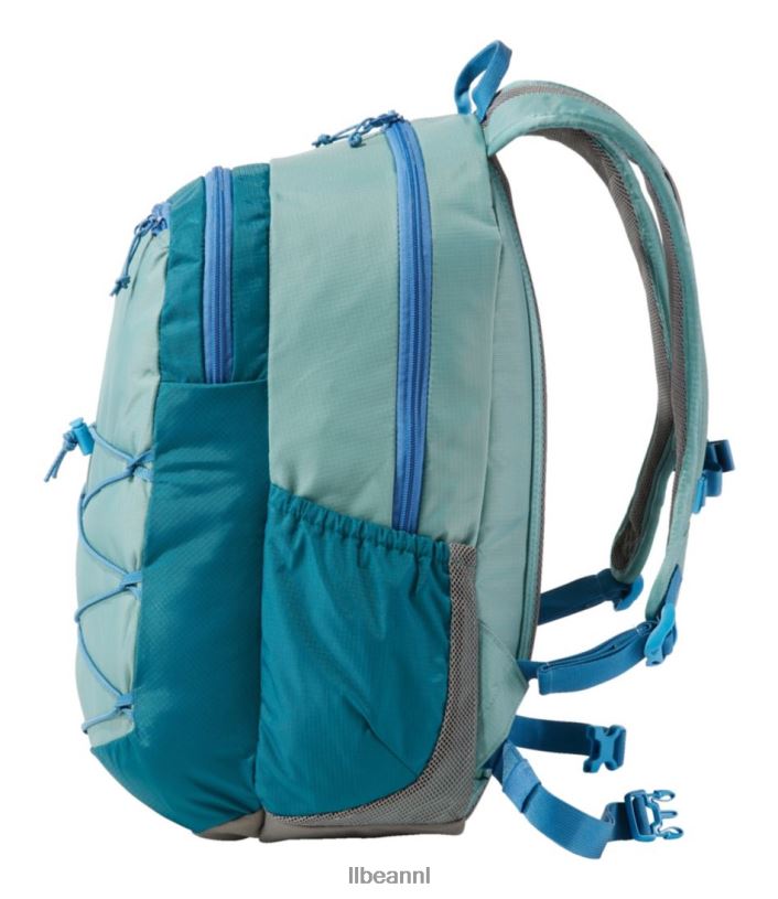 L.L.Bean unisex comfort carry laptoptas carbon marineblauw/grijs gemêleerd accessoires VT0646229