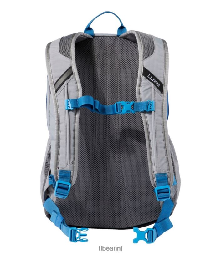 L.L.Bean unisex comfort carry laptoptas grijs gemêleerd/marineblauw accessoires VT0644228