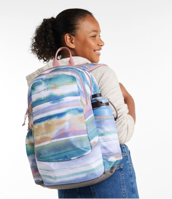 L.L.Bean unisex comfort carry laptoptas met print gids gouden rots accessoires VT0642413