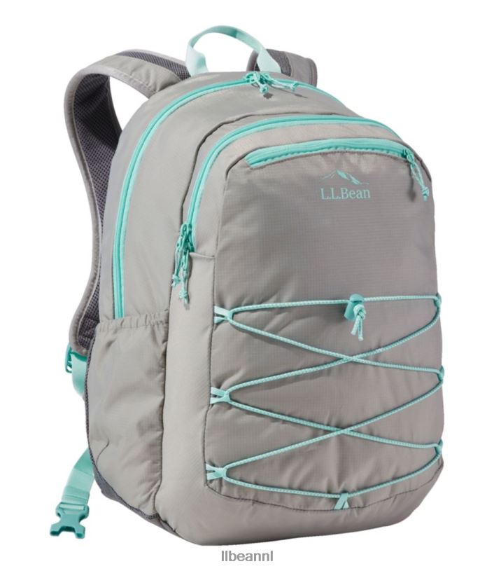 L.L.Bean unisex comfort carry laptoptas mineraalgrijs/frisse munt accessoires VT0646763