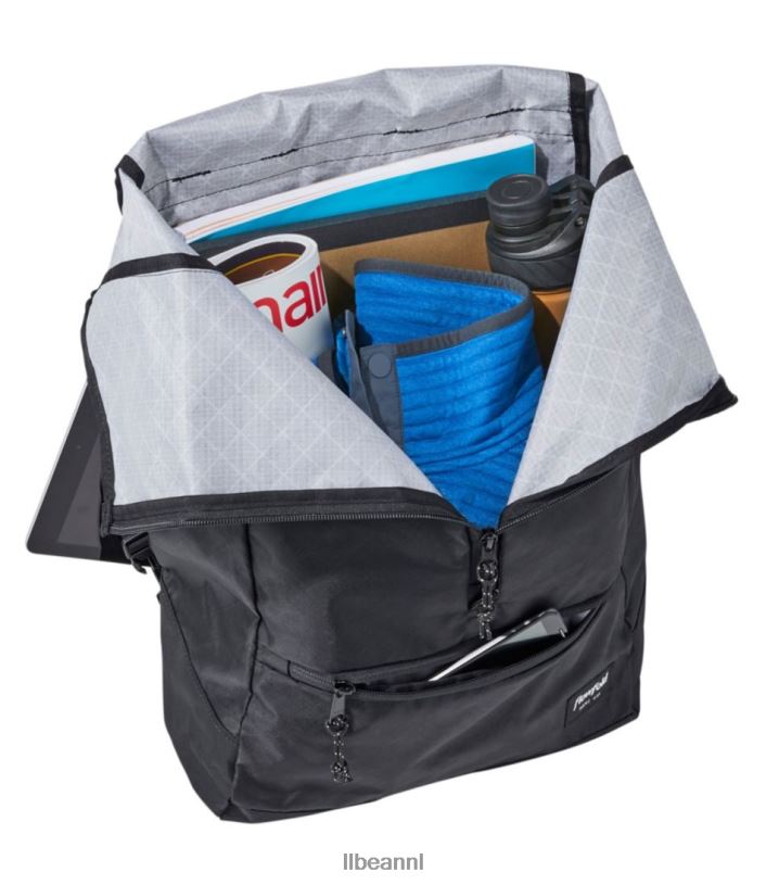 L.L.Bean unisex flowfold middenritspakket ii zwart accessoires VT0644300