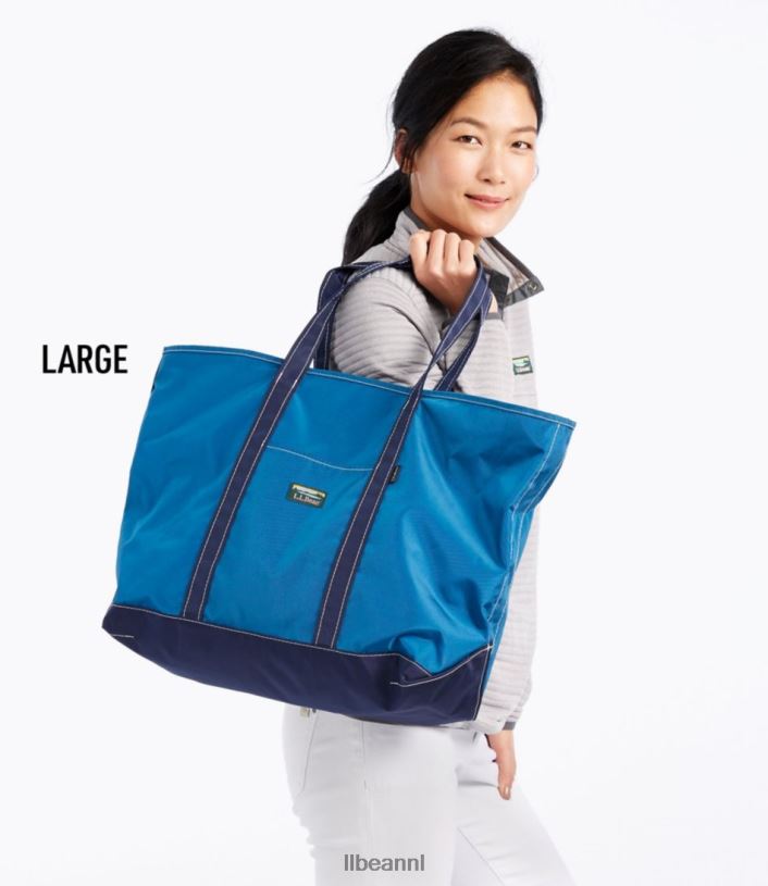 L.L.Bean unisex lichtgewicht draagtas voor dagelijks gebruik nectarine/diepe olijf accessoires VT0642314