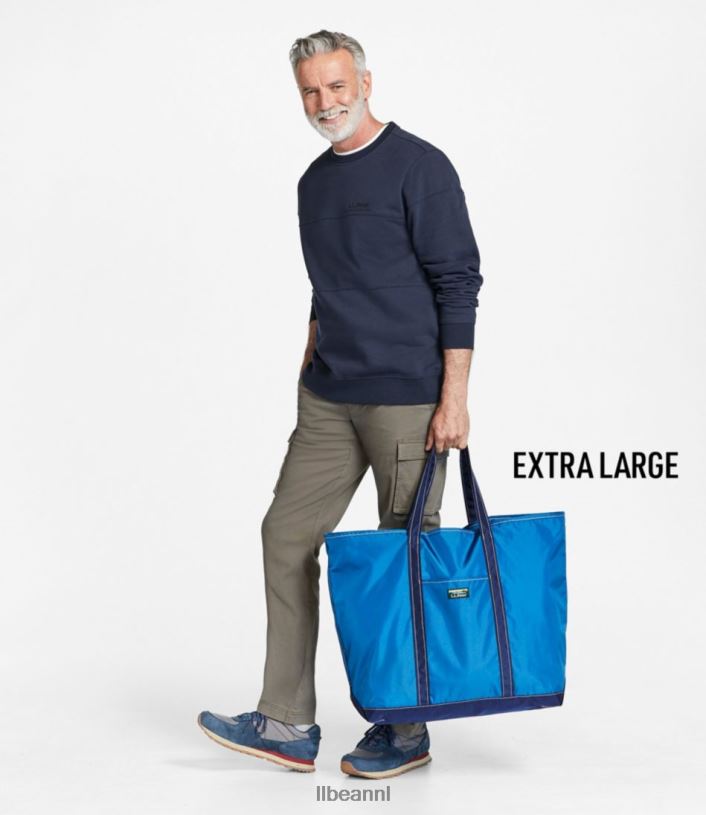 L.L.Bean unisex lichtgewicht draagtas voor dagelijks gebruik nectarine/diepe olijf accessoires VT0642314